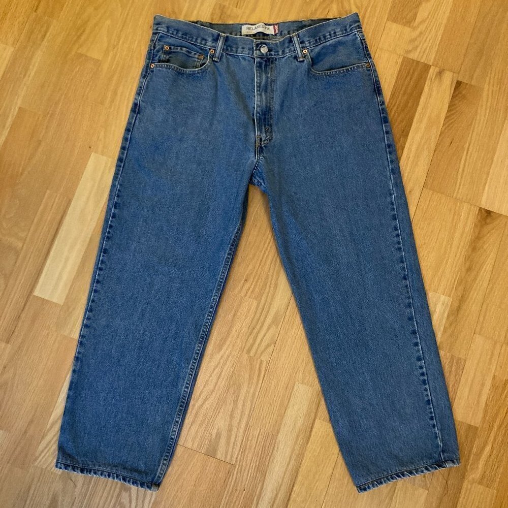 Vintage Levi's 550 Relaxed Fit Denim Jeans Size 38 x 30